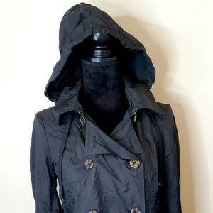 Anorak Button Up Rain Coat